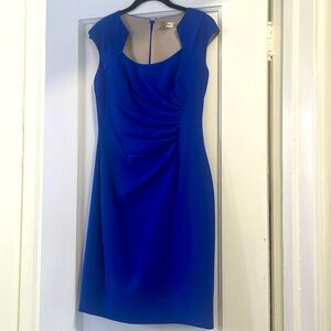 Calvin Klein blue cocktail dress
